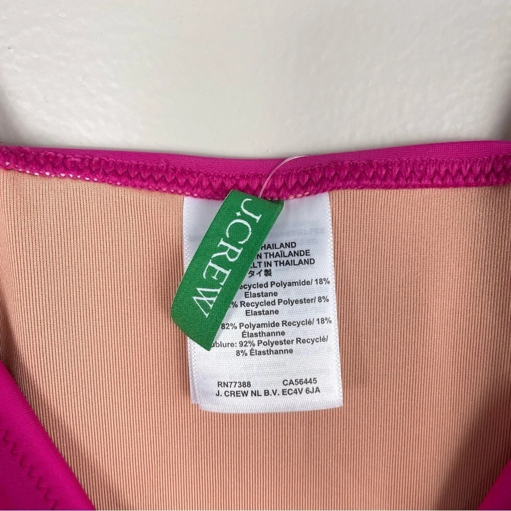 J. Crew Fuchsia One-Piece Swimsuit